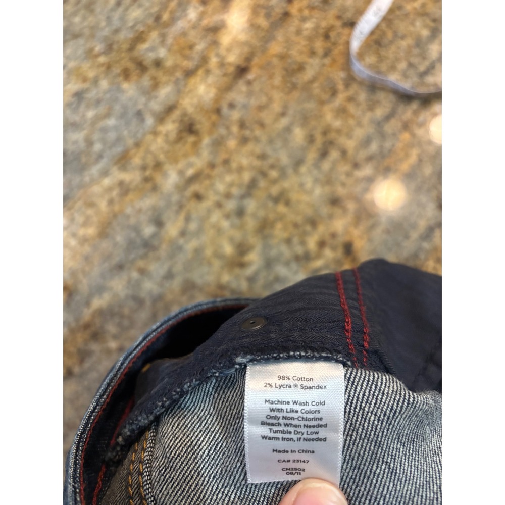 NWT Talbots W-Signature Straight Leg Jeans Dark Wash Plus Size 18W - Picture 9 of 9